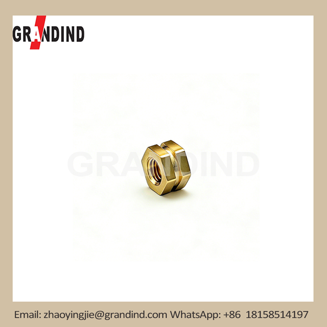 Chèn rãnh lục giác bằng đồng thau tùy chỉnh